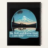 Be still and know that I am God Bible Verse プランナー手帳 (裏面)