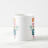 Be Still and Know That I Am God Christian Mug コーヒーマグカップ (中央)