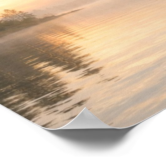 Be Still and Know That I Am God Psalm 46:10 ポスター (角)