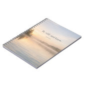 Be Still Christian Notebook Psalm 46:10 Scripture ノートブック (左側)