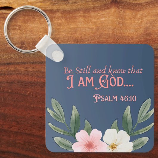 Be Still Keychain キーホルダー (正面)