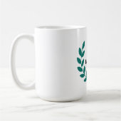 Be Still Minimalist Christian Inspirational Mug コーヒーマグカップ (左)