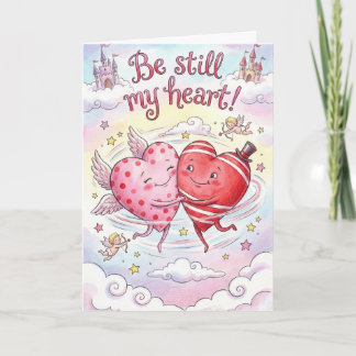 Be Still My Heart- Personalized Valentine カード