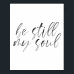 Be Still My Soul Waterカラースクリプト ポスター<br><div class="desc">Be Still My Soul Waterカラースクリプト</div>