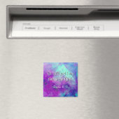 "Be Still" Psalm 46:10聖なる書物、 経典Verse Magnet マグネット (インサイチュ (食洗機))