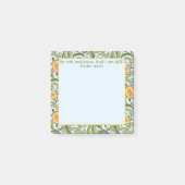 Be Still Scripture Garden Turtles Custom Notepad ポストイット (正面)