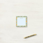 Be Still Scripture Garden Turtles Custom Notepad ポストイット (デスク上)