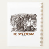 Be Strategic Through The Looking Glass プランナー手帳 (裏面)