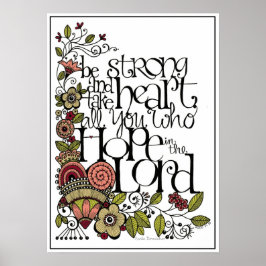 Be Strong – アートプリント ポスター