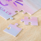 Be Strong and Courageous Joshua 1:9 ジグソーパズル (側面)