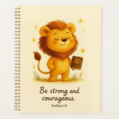 Be Strong and Courageous – Joshua 1:9 プランナー手帳 (正面)