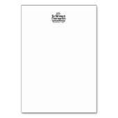 Be Strong and Courageous – Joshua 1:9 Bible Verse  テーブルナンバー (裏面)