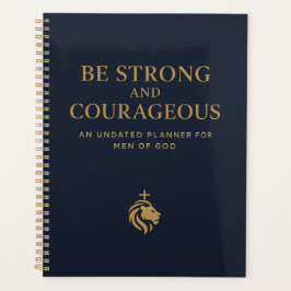 Be Strong and Courageous Planner プランナー手帳