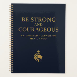 Be Strong and Courageous Planner プランナー手帳