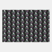 Be Strong Beautiful You - Gymnastics Unicorn ラッピングペーパーシート (正面2)