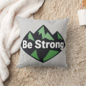 Be Strong Geometric クッション (ブランケット)