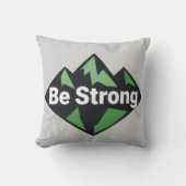 Be Strong Geometric クッション (正面)