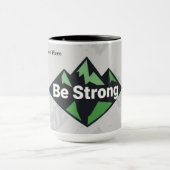 Be Strong Geometric マグカップ (中央)