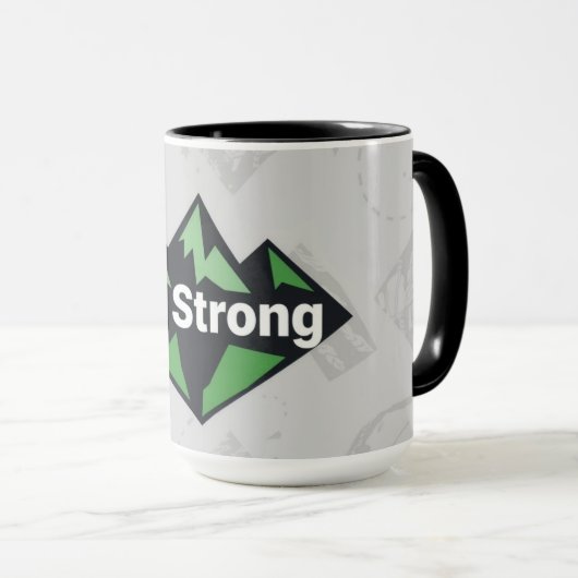 Be Strong Geometric マグカップ (正面右)
