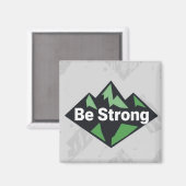 Be Strong Geometric マグネット (正面/裏面)