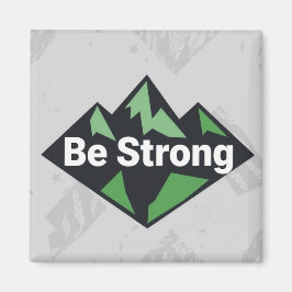 Be Strong Geometric マグネット