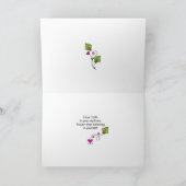 Be Strong_Have Faith_Greeting カード (内部)