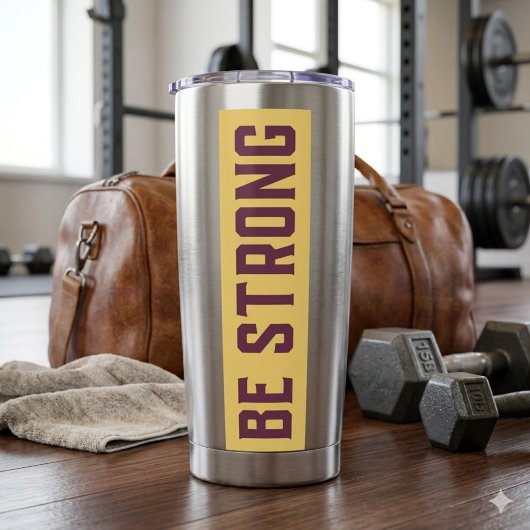 BE STRONG Thermal Tumbler 保温保冷タンブラー
