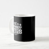 Be Stronger Than Your Excuses Funny Motivational Q コーヒーマグカップ (正面左)