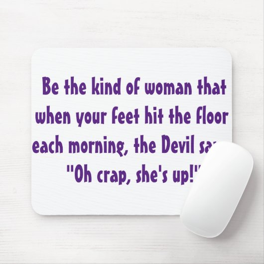 bE tHAT wOMAN マウスパッド (マウス)