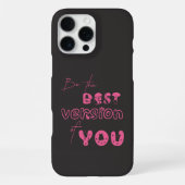 Be The Best Version Of You Cute Cat iPhoneケース (裏面)