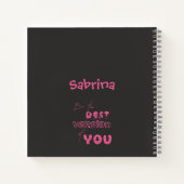 Be The Best Version Of You Cute Cat Notebook ノートブック (裏面)