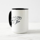 Be the Best Version of Yourself Motivational マグカップ (正面左)