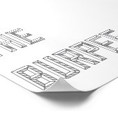 Be The Burpee - Vertical Poster ポスター (角)