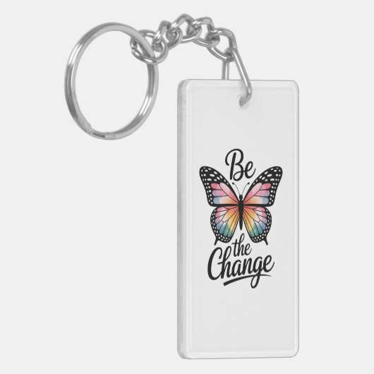 Be the Change キーホルダー (正面左)