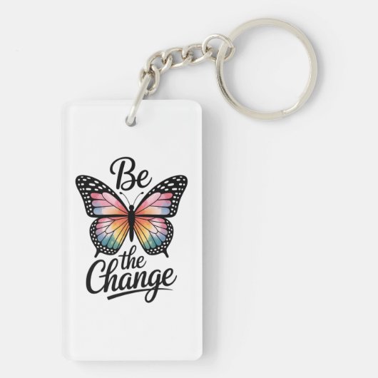 Be the Change キーホルダー (裏面)