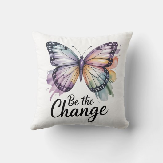 Be the Change  クッション (裏面)