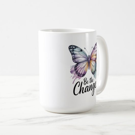 Be the Change コーヒーマグカップ (正面右)