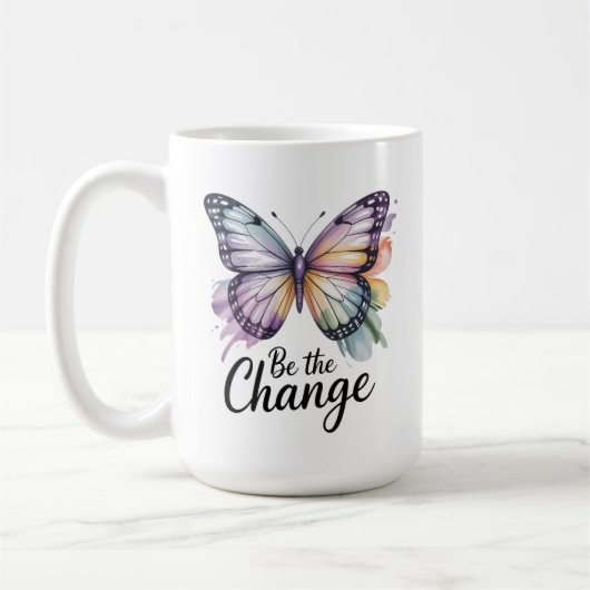Be the Change コーヒーマグカップ (左)