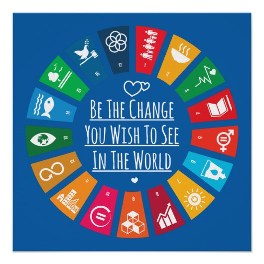 Be The Change  ポスター (正面)