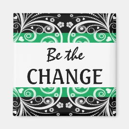 Be The Change 3ワード引用文 マグネット