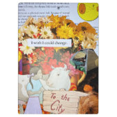 Be The Change You Want To See Artistic Commentary クリップボード (裏面)