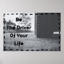 『Be The Driver』ウォールアート前向きポスター