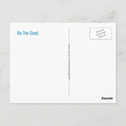 Be The Goodはがき ポストカード (裏面)