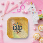 Be the leader of your life ペーパープレート (パーティー)