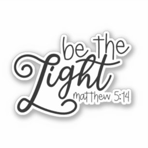 Be the Light引用文 シール