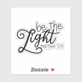 Be the Light引用文 シール