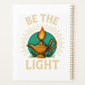 Be the Light - 感動的 Tシャツデザイン プランナー手帳 (裏面)