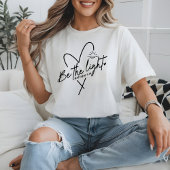 Be the Light | 聖書の詩 Tシャツ
