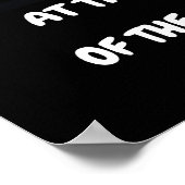 Be the light at the end of the tunnel. ポスター (角)