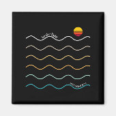 Be The Light Boho Christian Bible Verse Worship Ch マグネット (正面)